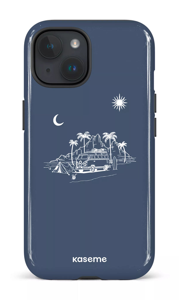 iPhone 15 Tough (Gloss) West blue -