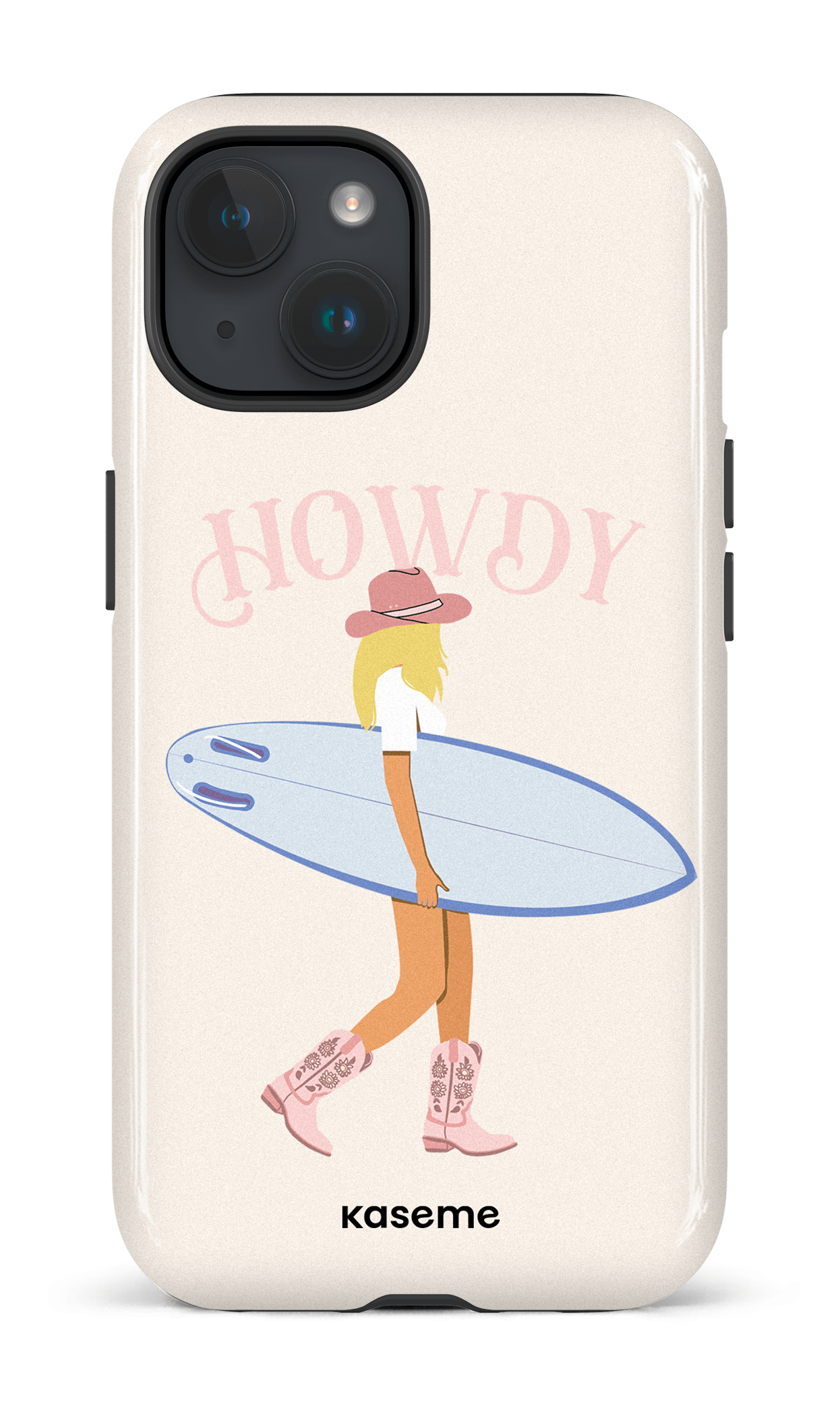 iPhone 15 Tough (Gloss) Westsea Pink -