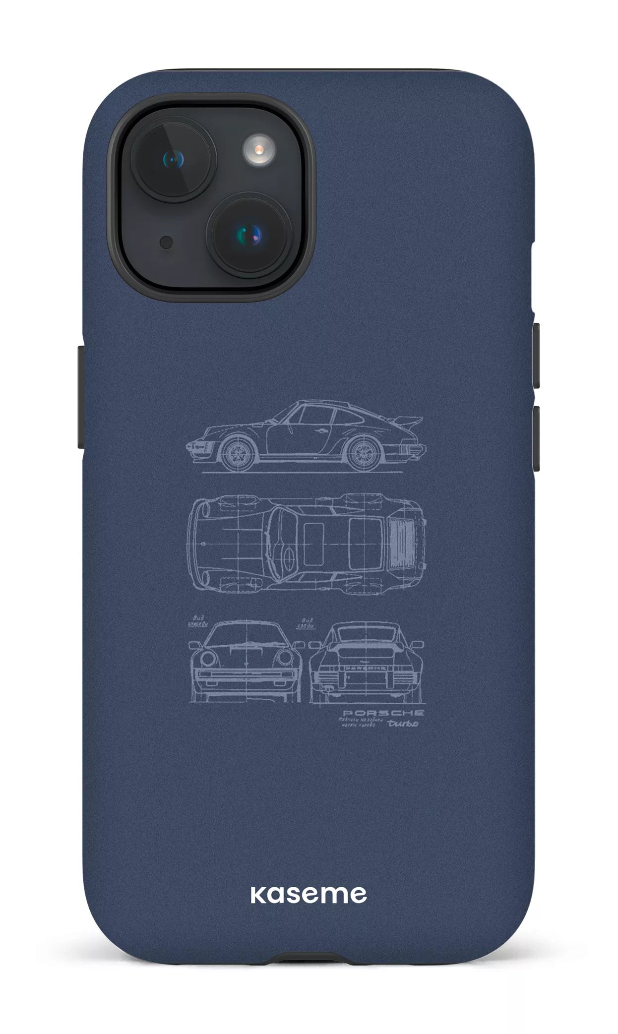 iPhone 15 Tough (Matte) Beat The Traffic Blue -