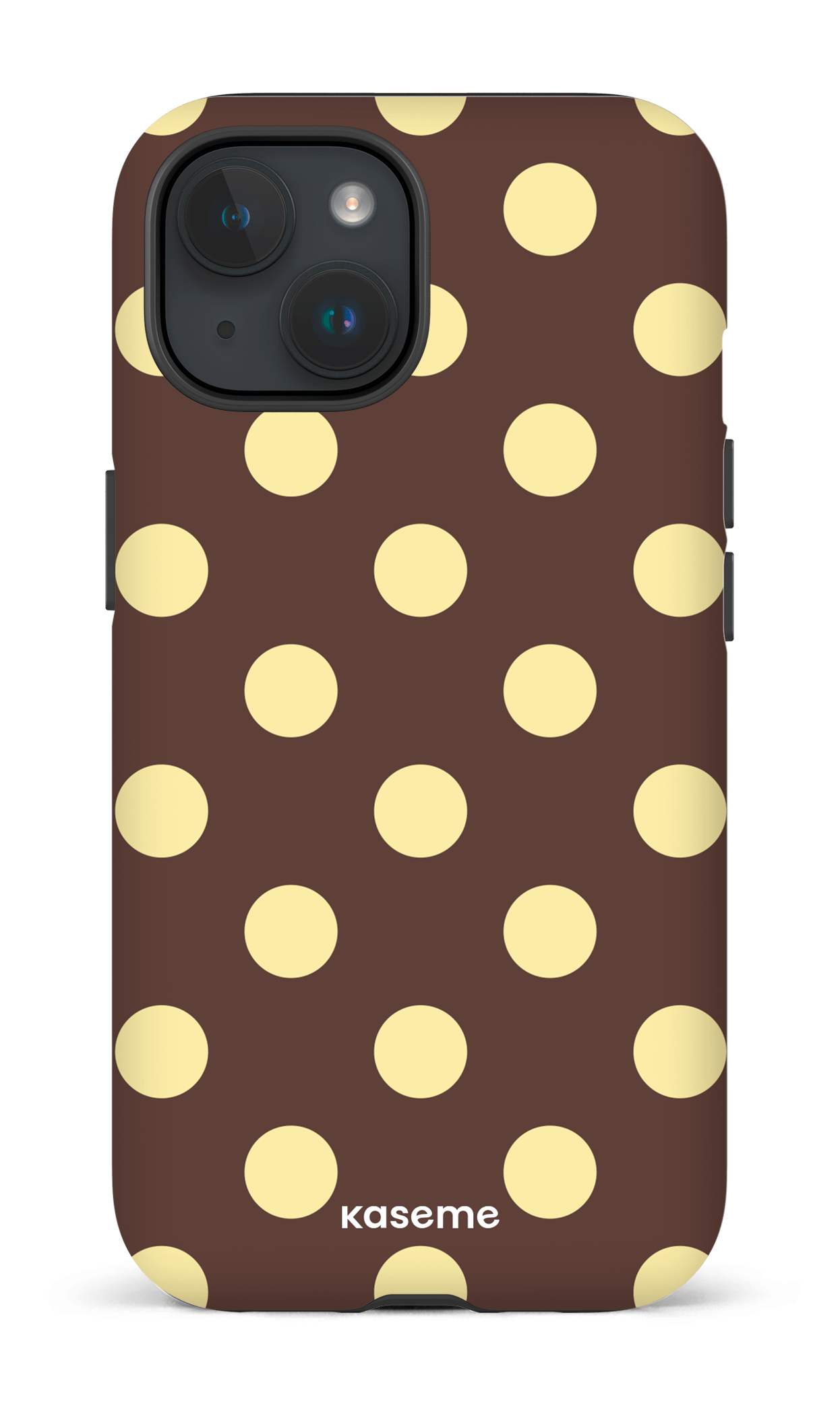 iPhone 15 Tough (Matte) Couture Brown -