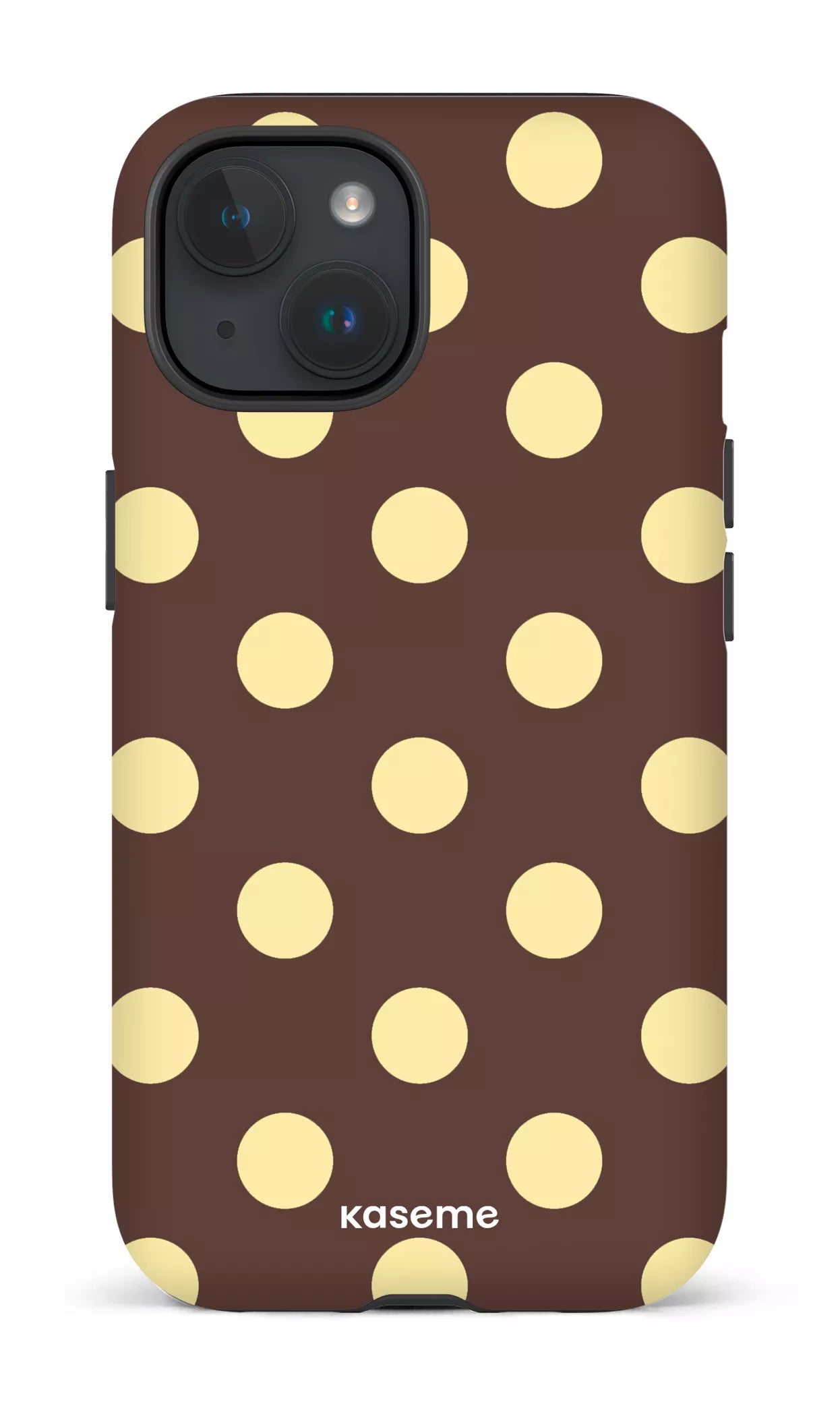 iPhone 15 Tough (Matte) Couture Brown -