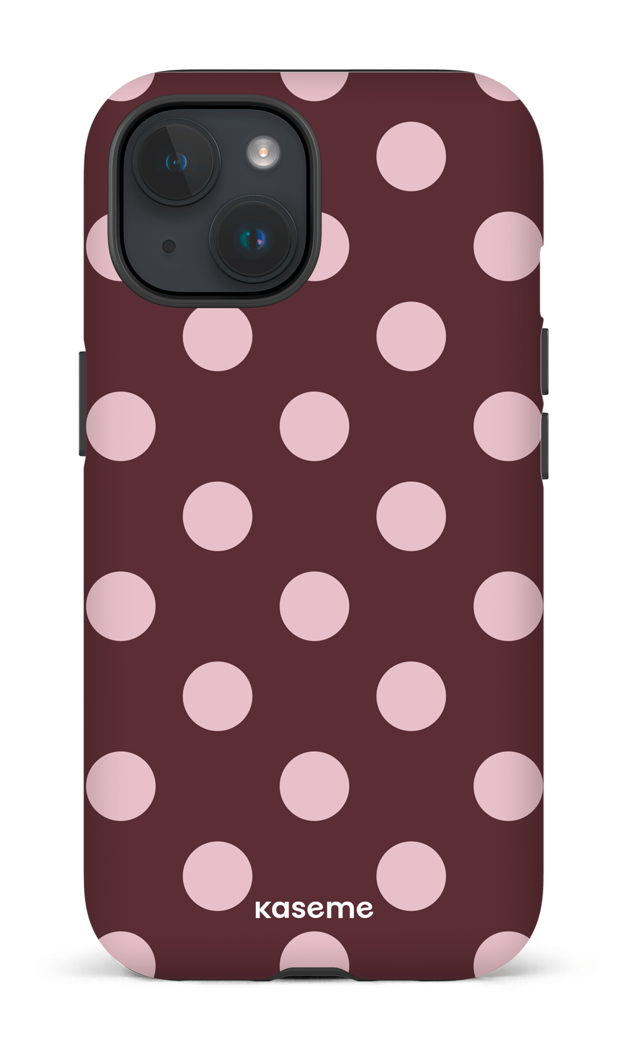 iPhone 15 Tough (Matte) Couture Burgundy -