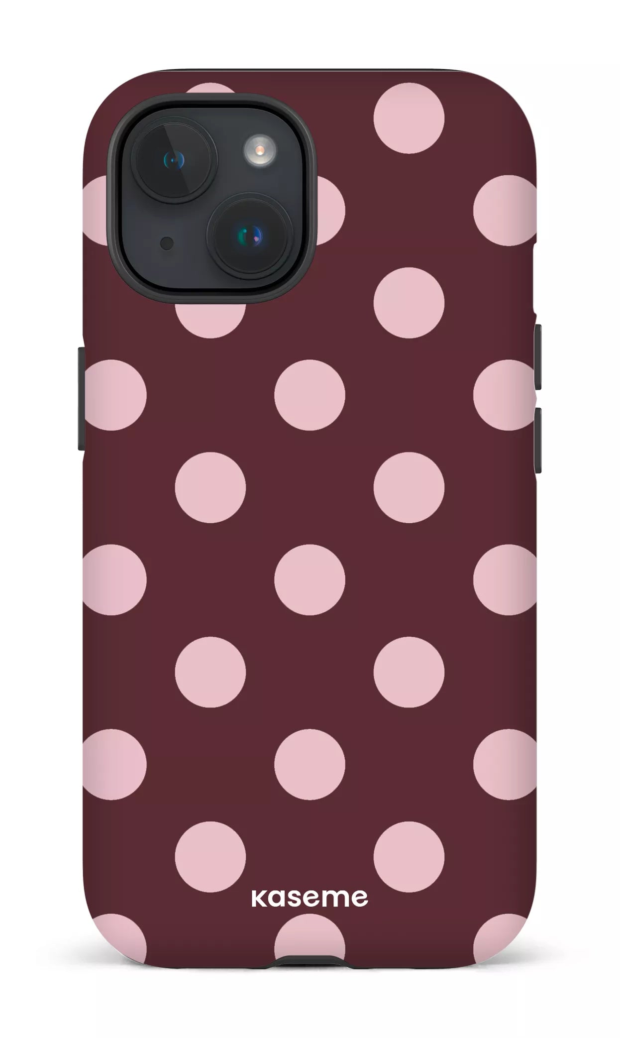 iPhone 15 Tough (Matte) Couture Burgundy -
