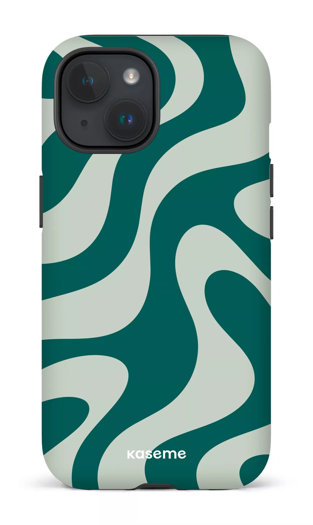 iPhone 15 Tough (Matte) Flow Green -