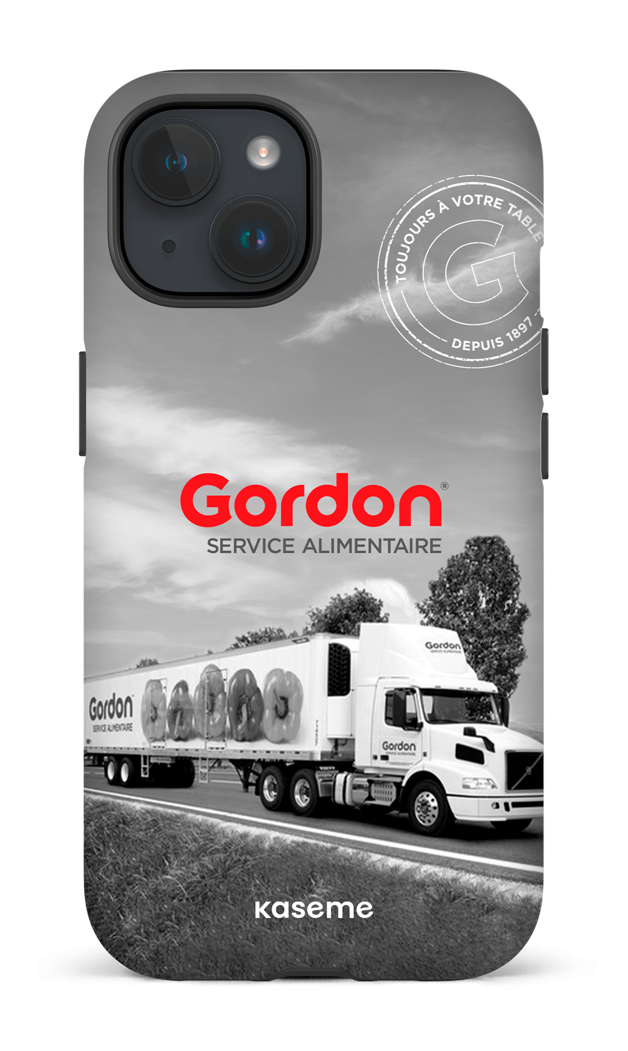 iPhone 15 Tough (Matte) Gordon Francais -