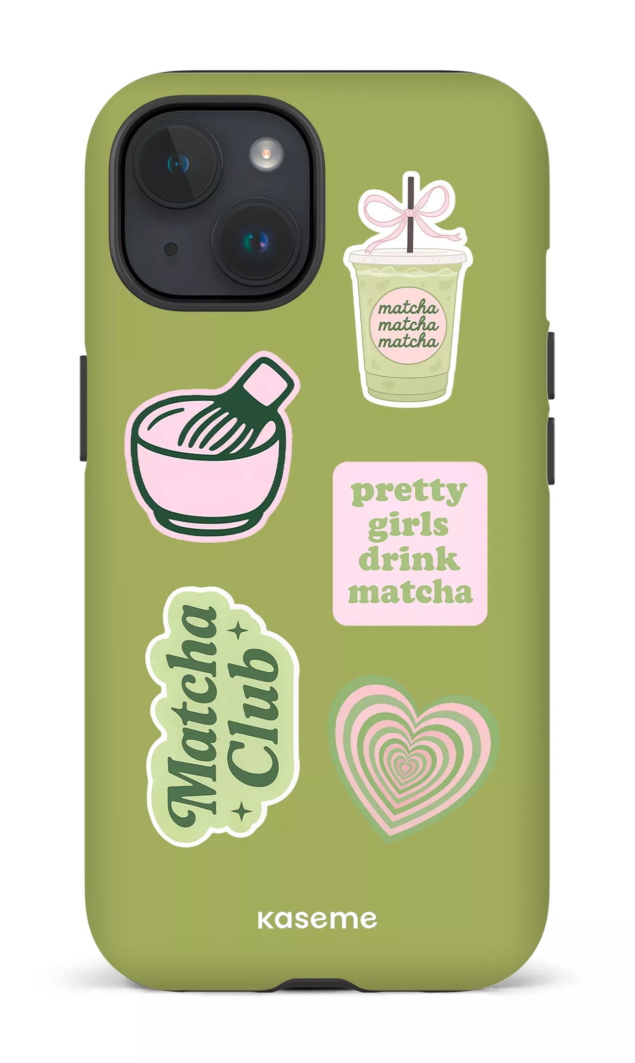iPhone 15 Tough (Matte) Matcha Club -