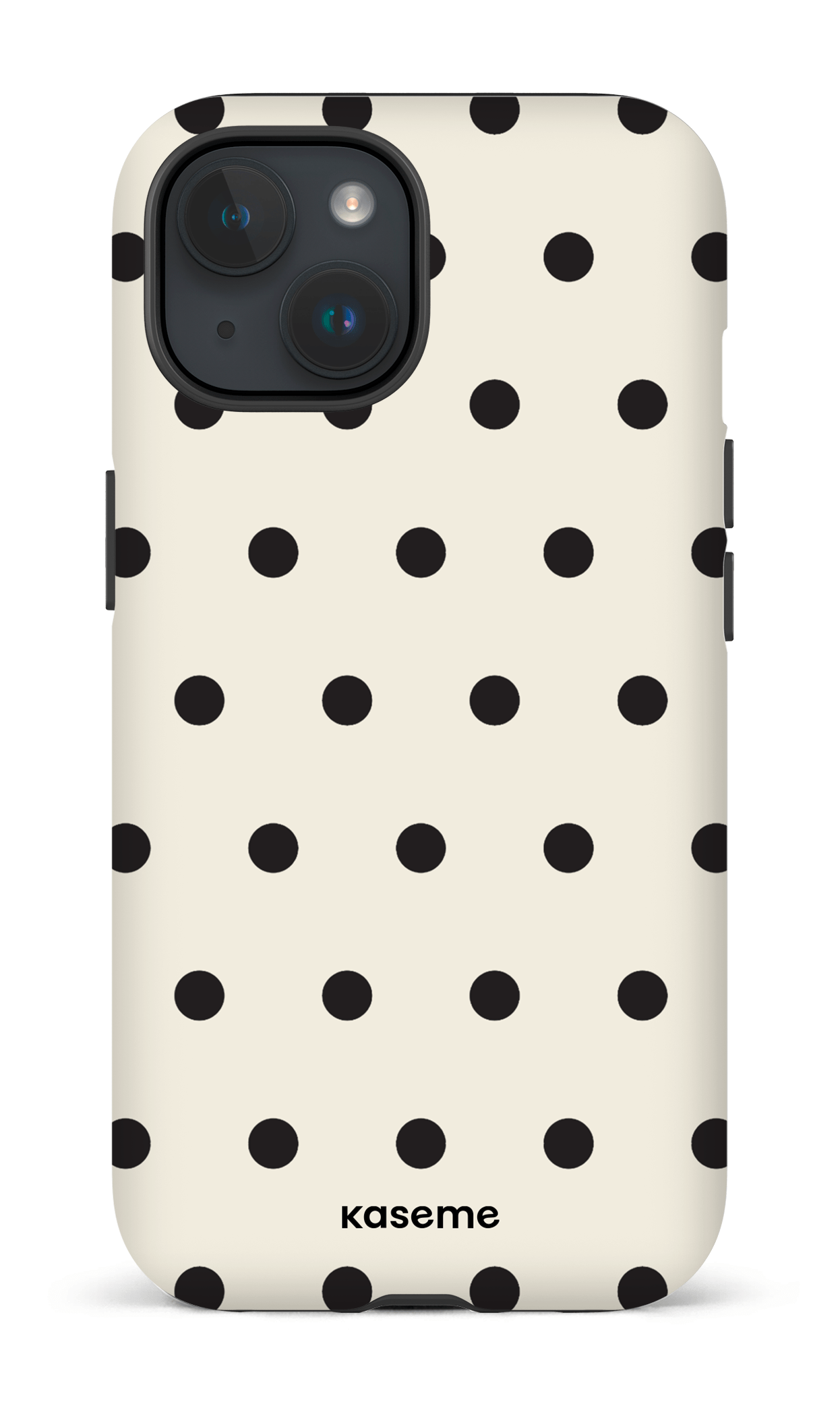 iPhone 15 Tough (Matte) Polka -