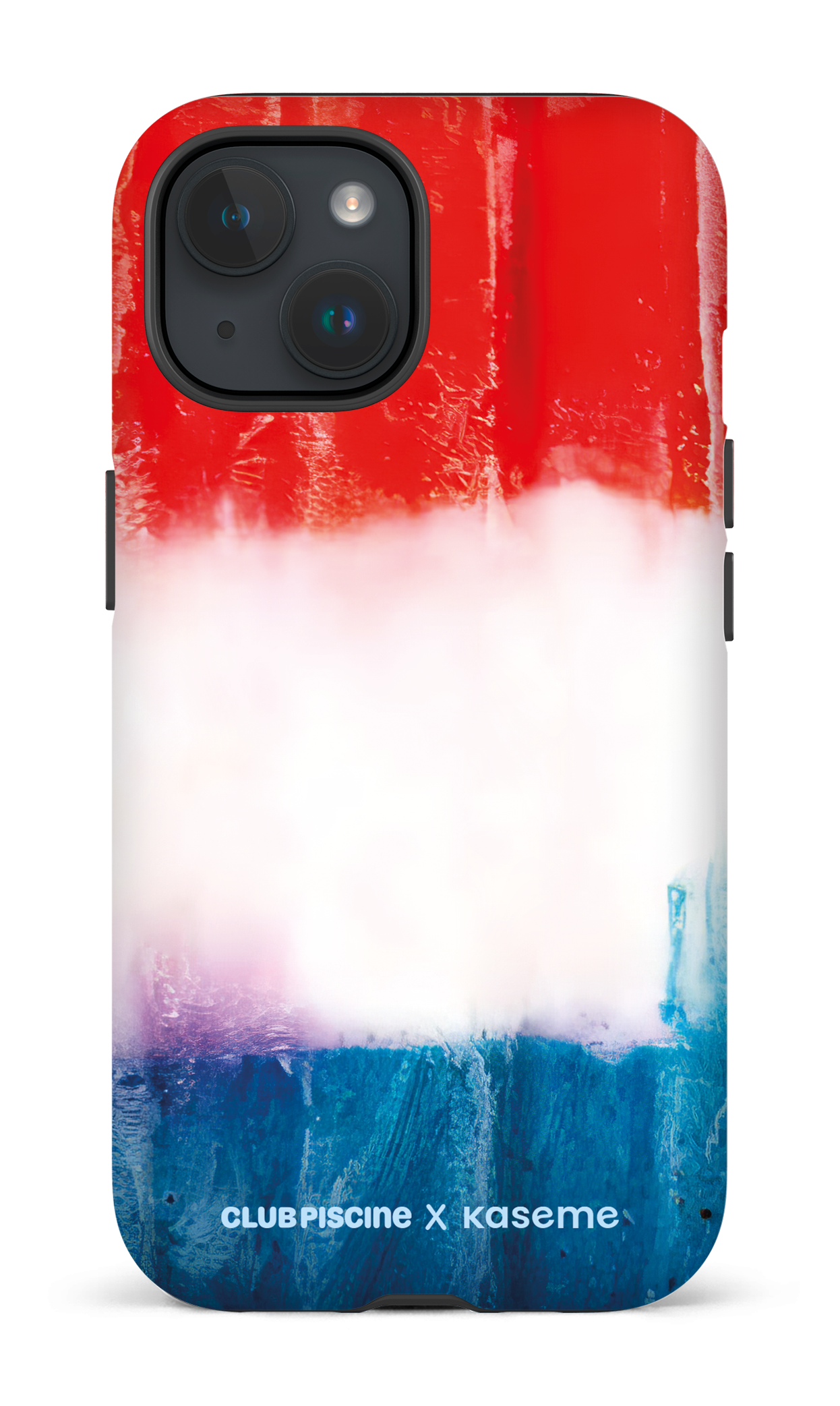 iPhone 15 Tough (Matte) Popsicle par Club Piscine -