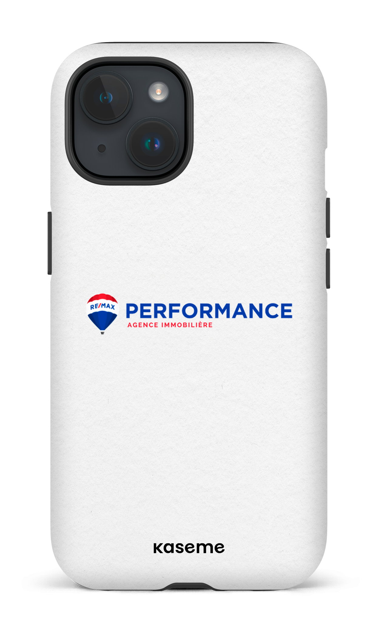 iPhone 15 Tough (Matte) Remax Performance Blanc -
