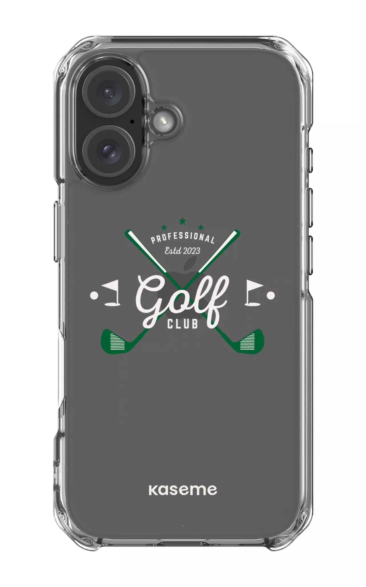 iPhone 16 Clear Case Bogey Clear Case -