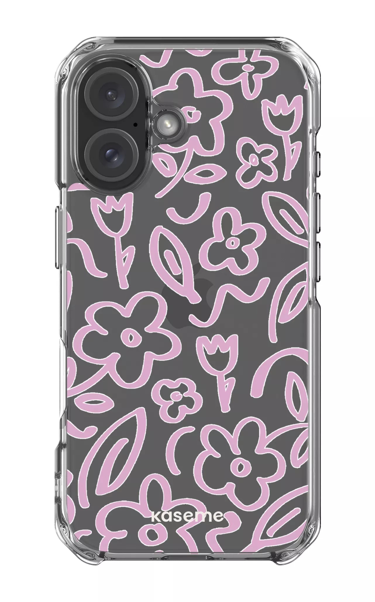 iPhone 16 Clear Case Brooklyn pink Clear Case -