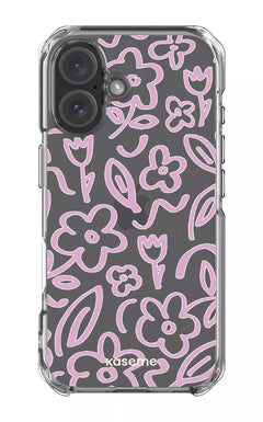 iPhone 16 Clear Case Brooklyn pink Clear Case -