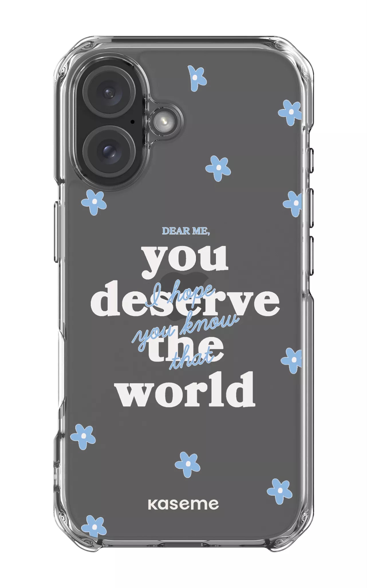 iPhone 16 Clear Case Dear Me Clear Case -