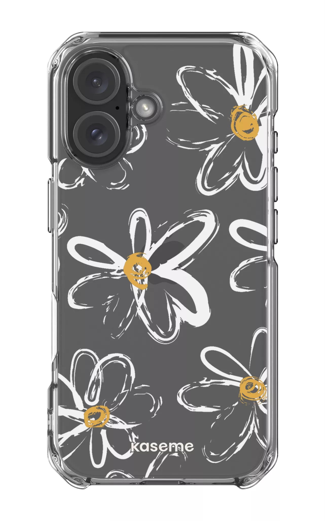 iPhone 16 Clear Case Give me flowers Clear Case -