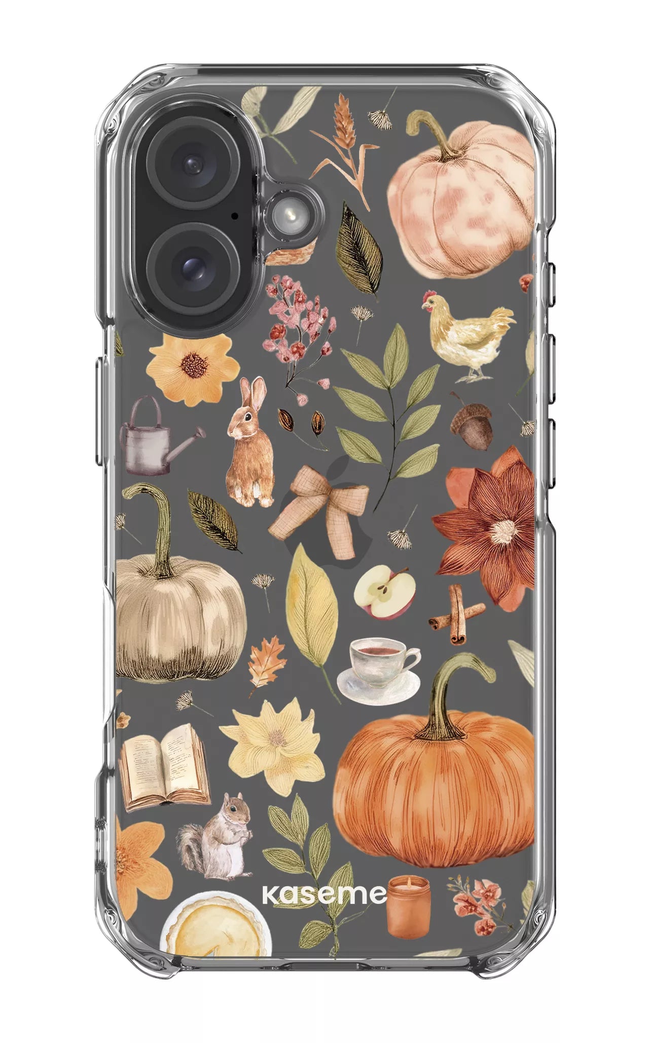 iPhone 16 Clear Case Harvest Hues Clear Case -