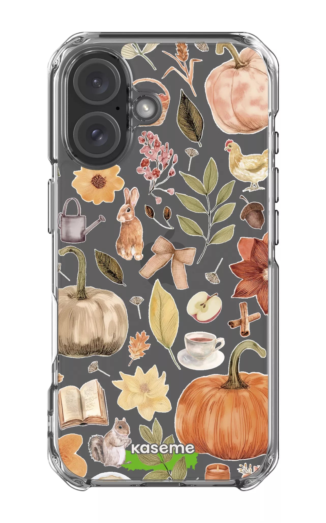 iPhone 16 Clear Case Harvest Hues Clear Case -