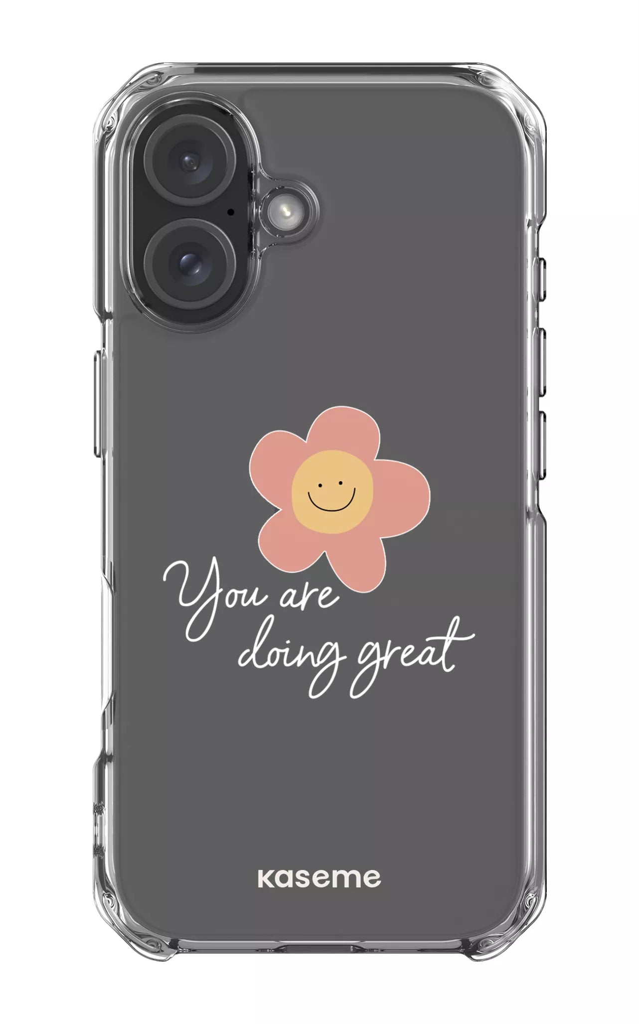 iPhone 16 Clear Case Keep going Clear Case -