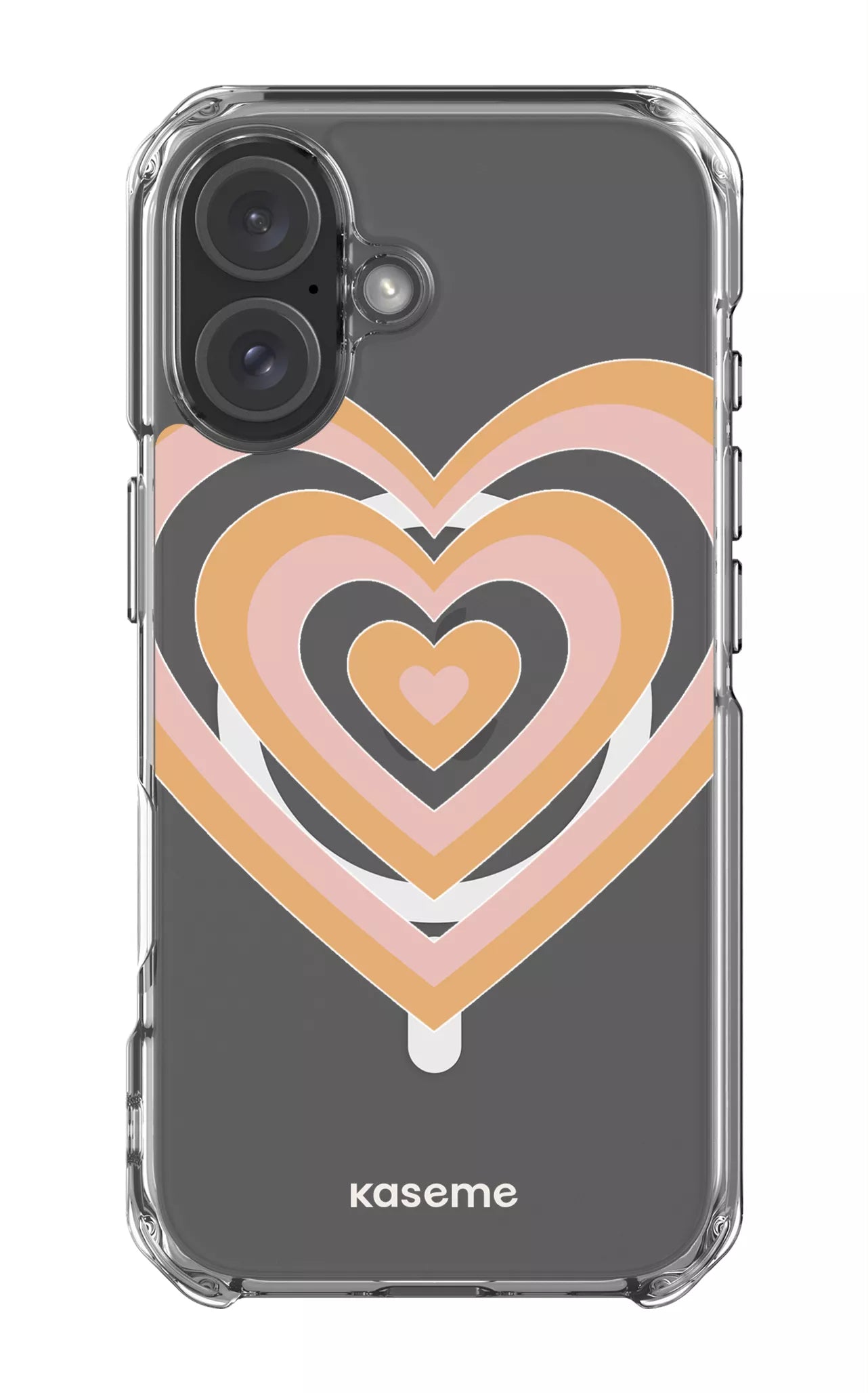 iPhone 16 Clear Case Magsafe Amor Clear Case -