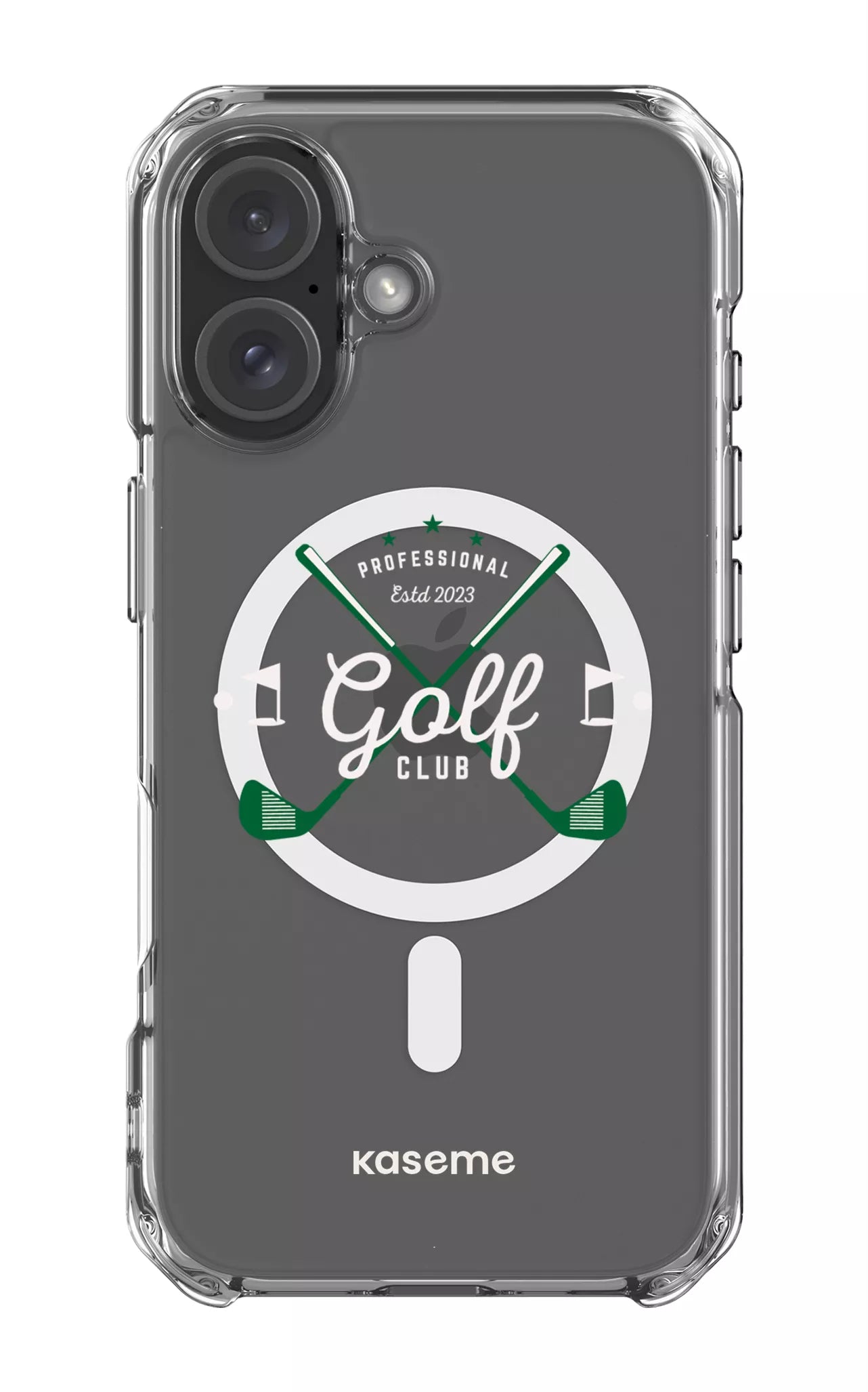 iPhone 16 Clear Case Magsafe Bogey Clear Case -