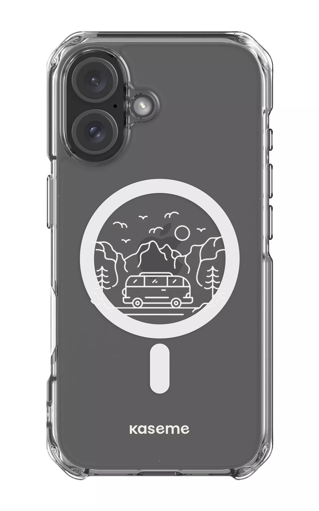 iPhone 16 Clear Case Magsafe Camp Life Clear Case -