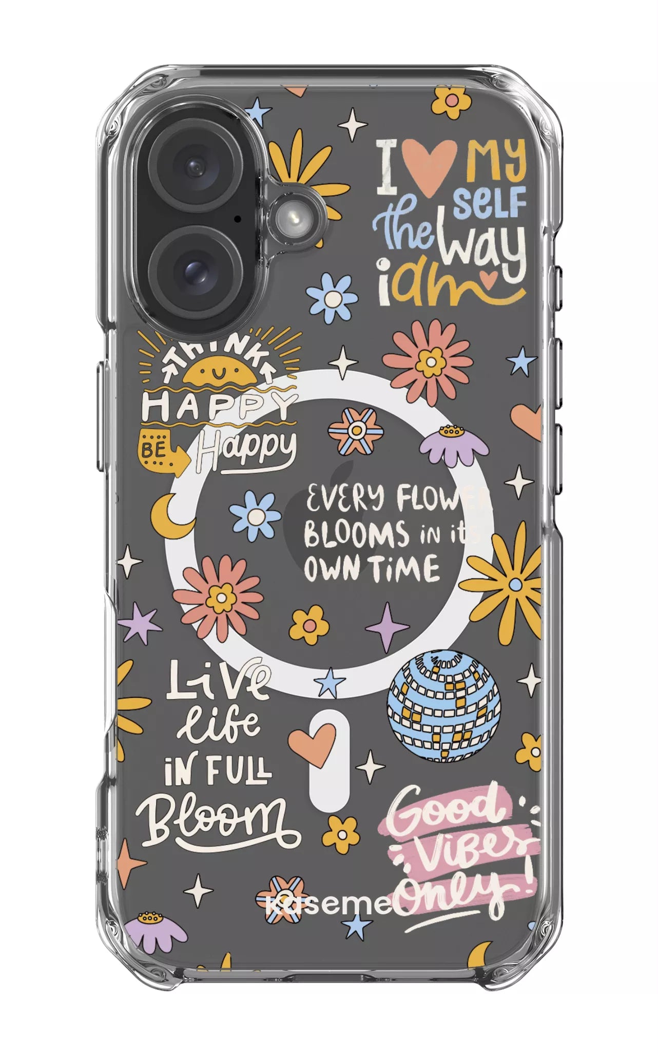 iPhone 16 Clear Case Magsafe Candid Clear Case -