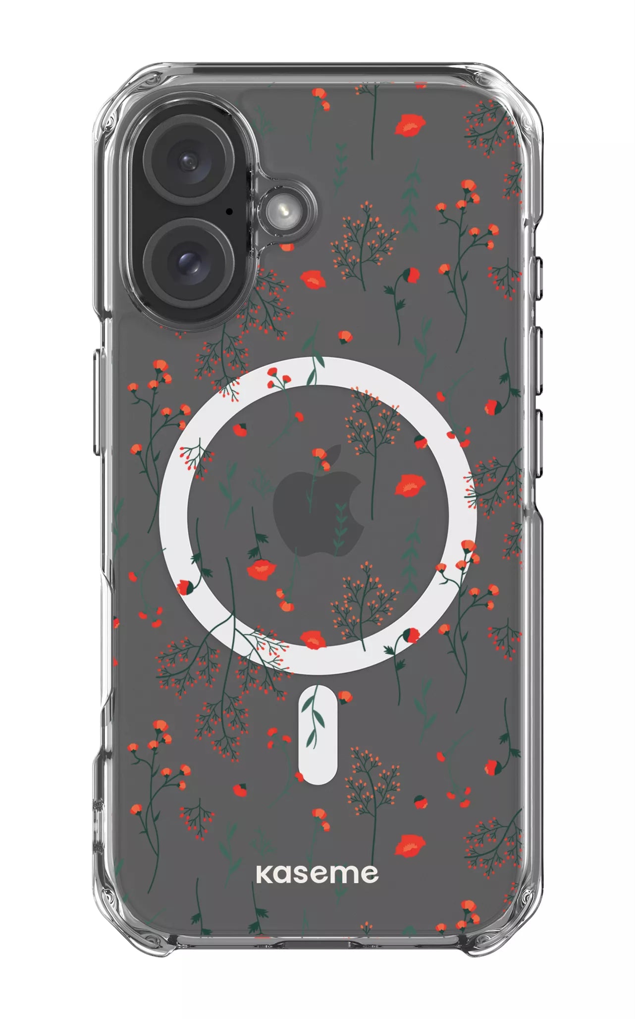 iPhone 16 Clear Case Magsafe Evelyn Clear Case -