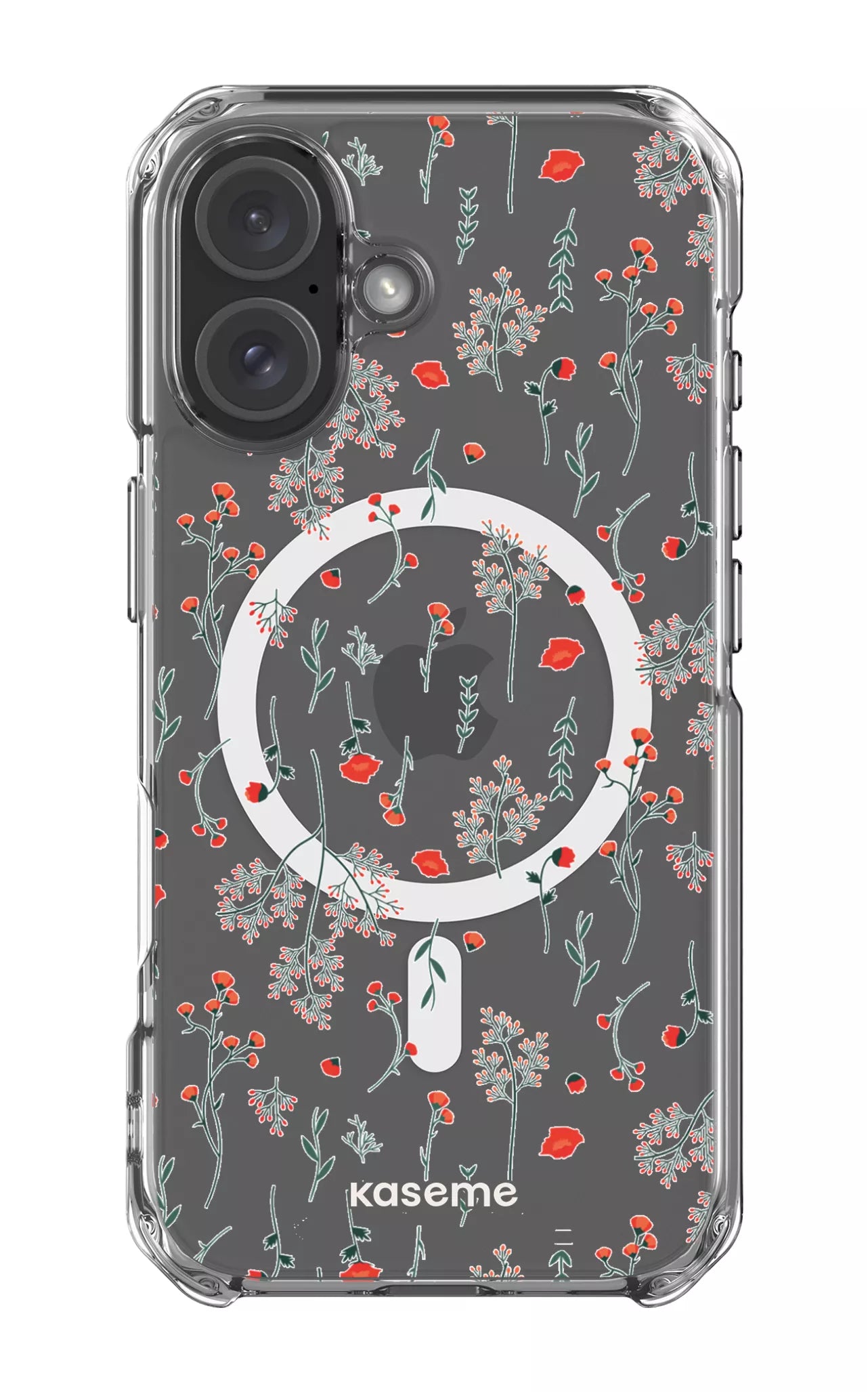 iPhone 16 Clear Case Magsafe Evelyn Clear Case -