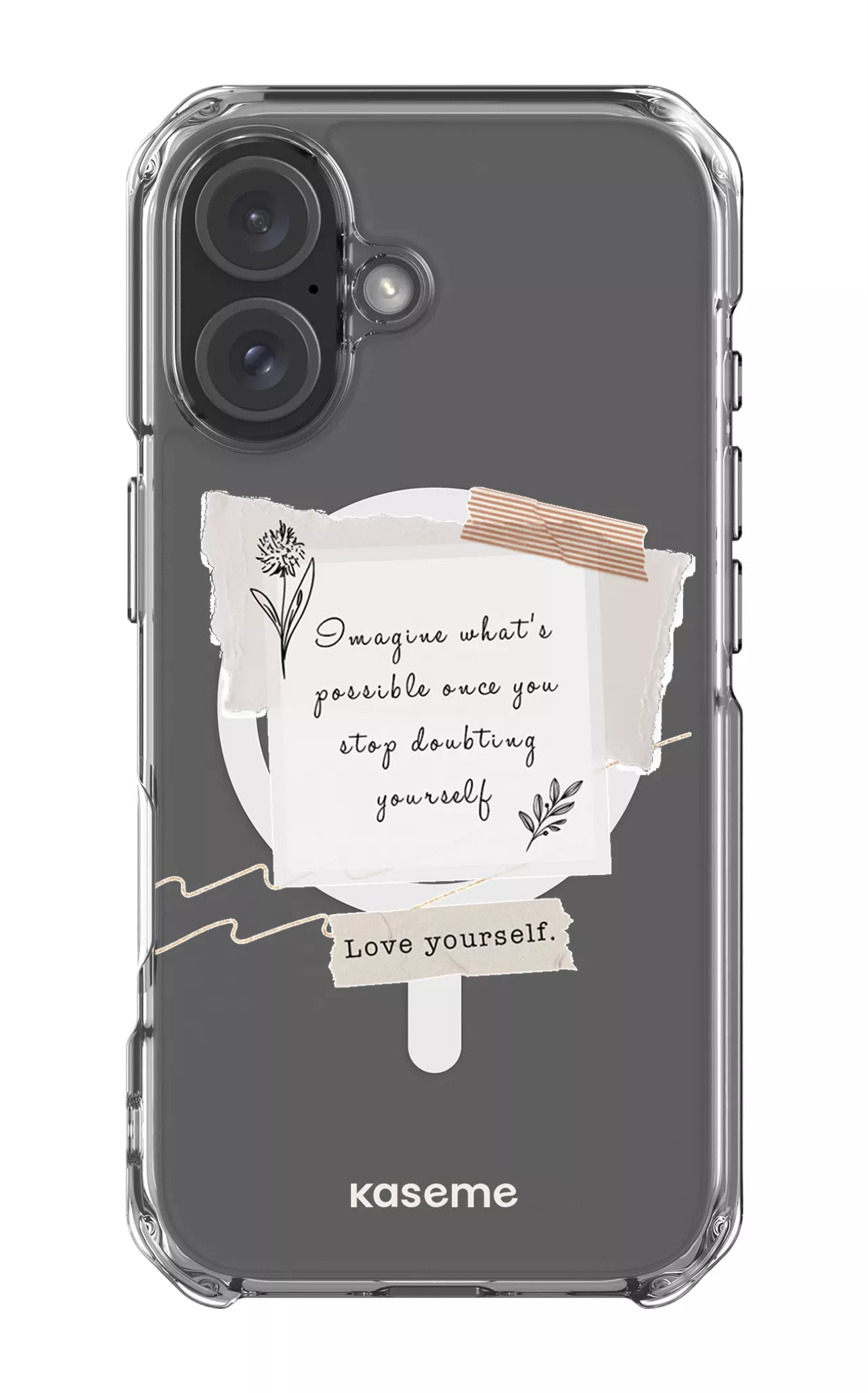 iPhone 16 Clear Case Magsafe Faith Clear Case -