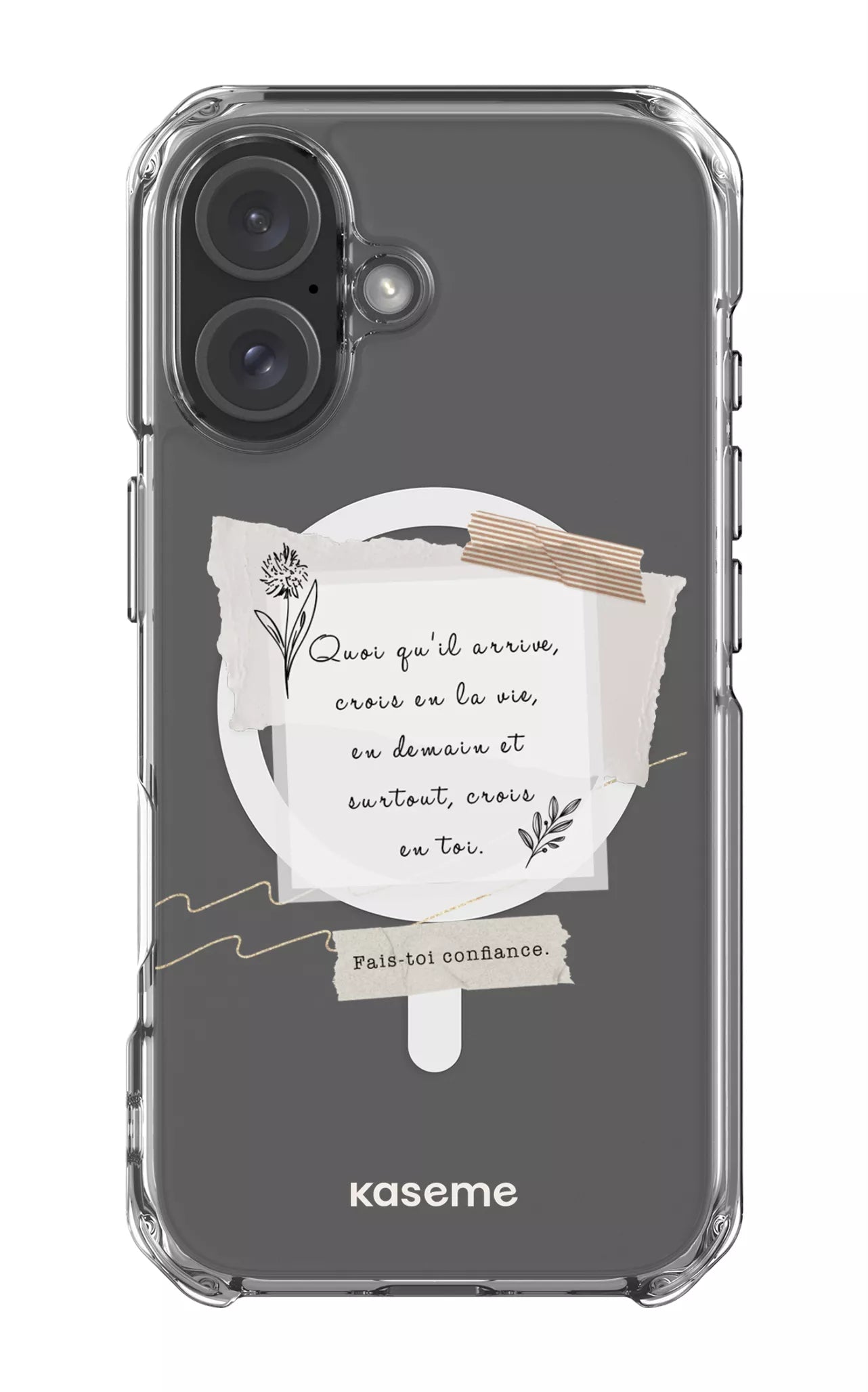 iPhone 16 Clear Case Magsafe Foi Clear Case -