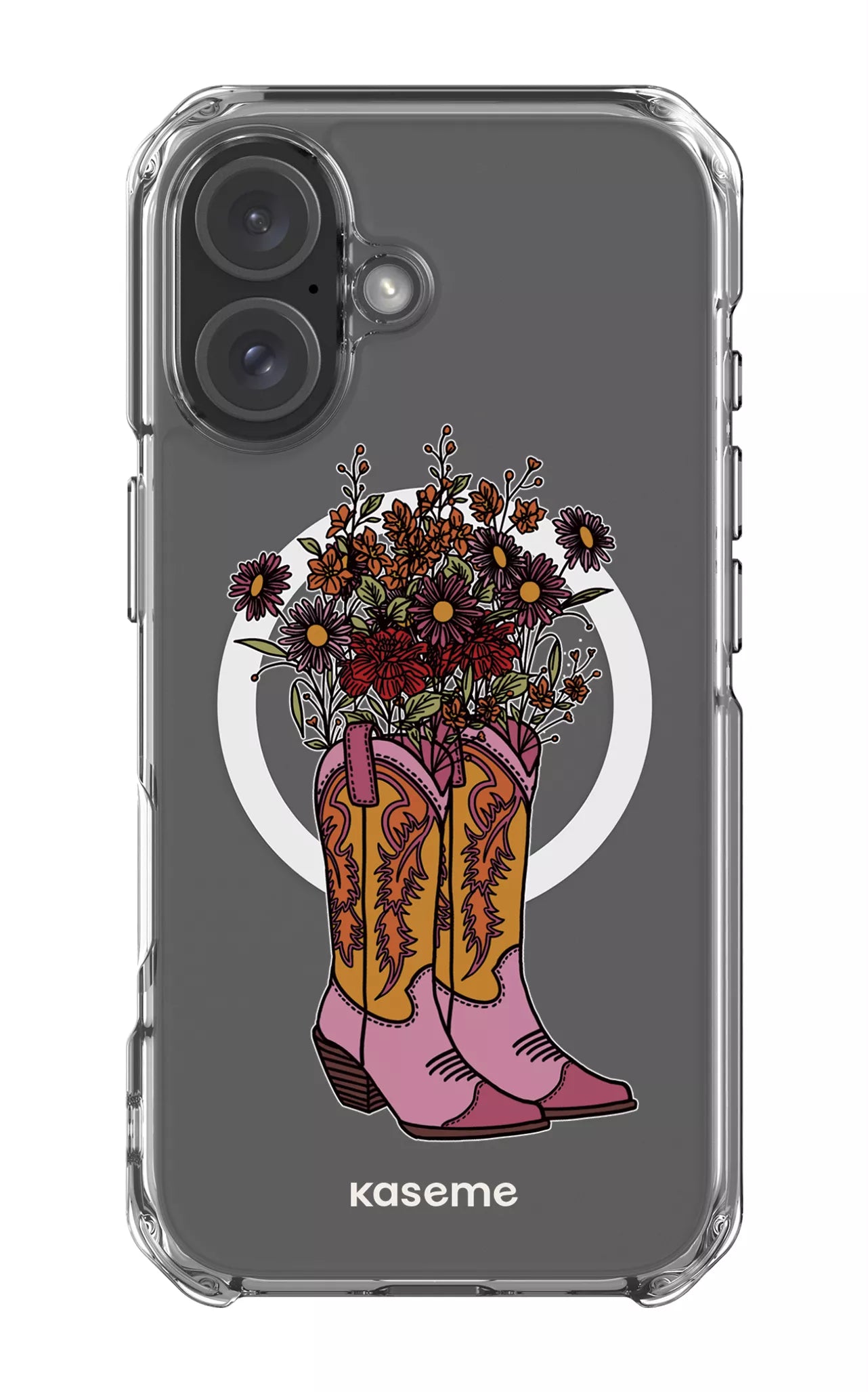 iPhone 16 Clear Case Magsafe Howdy Clear Case -