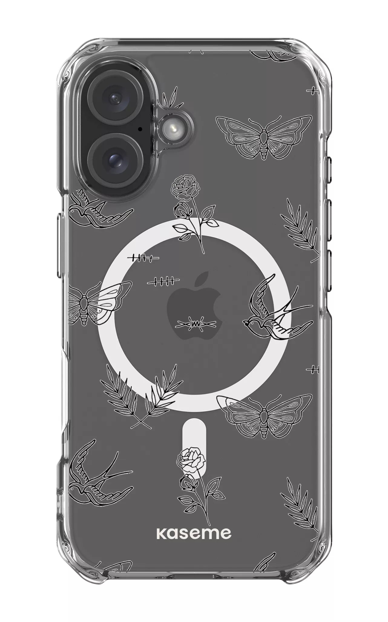 iPhone 16 Clear Case Magsafe Ink Clear Case -