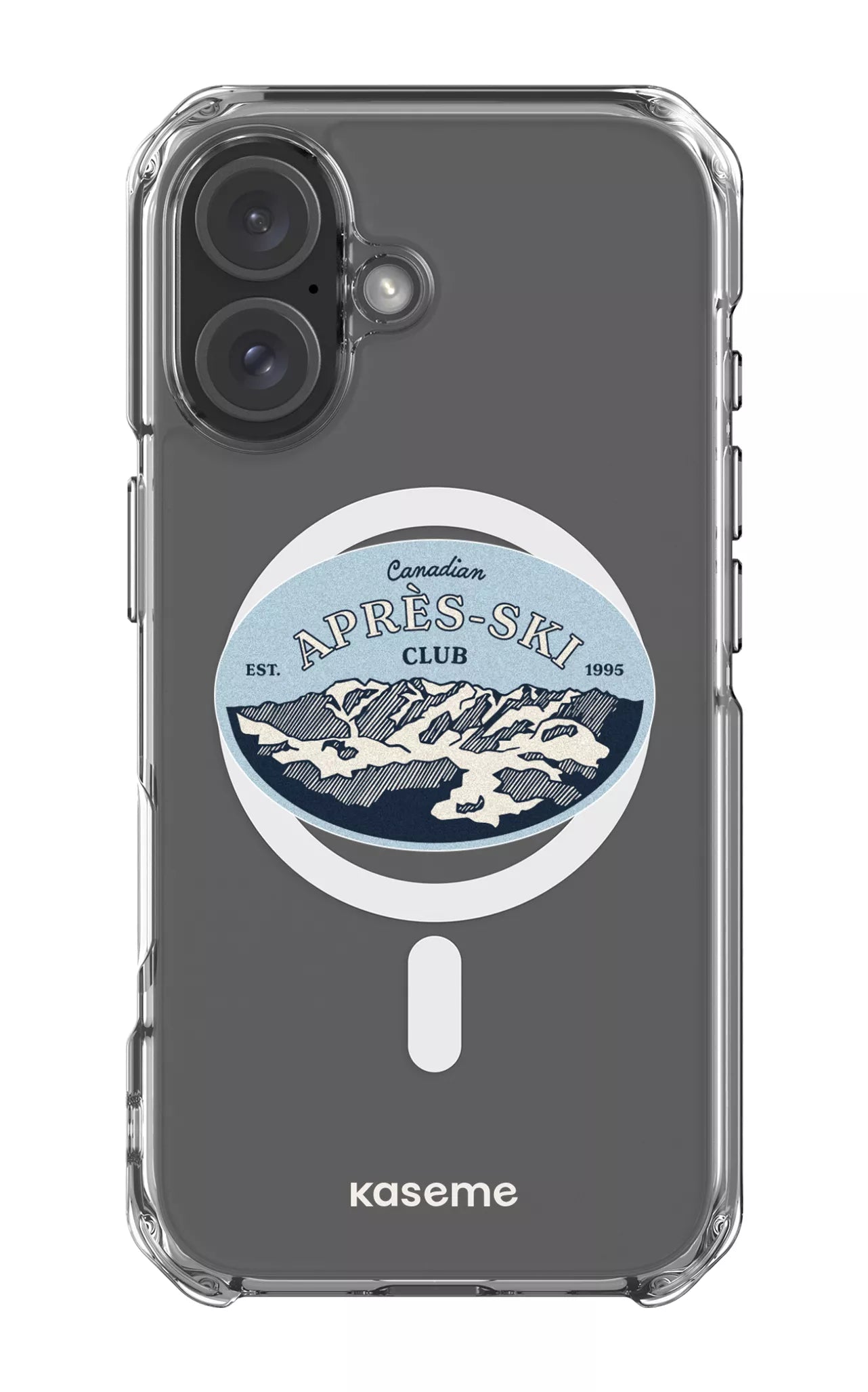 iPhone 16 Clear Case Magsafe Whistler Clear Case -