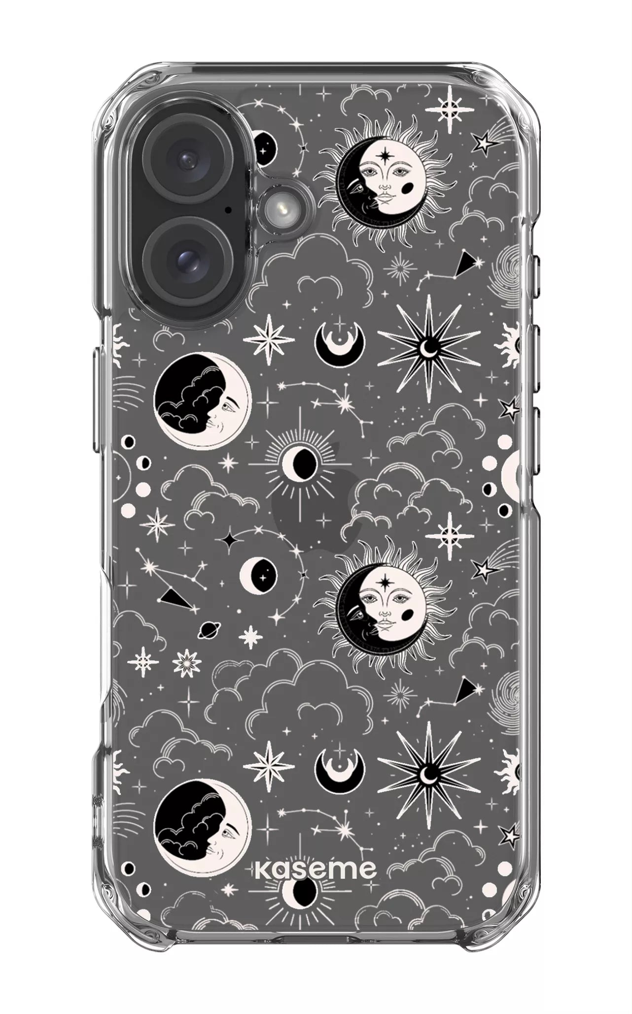 iPhone 16 Clear Case Milky Way White Clear Case -