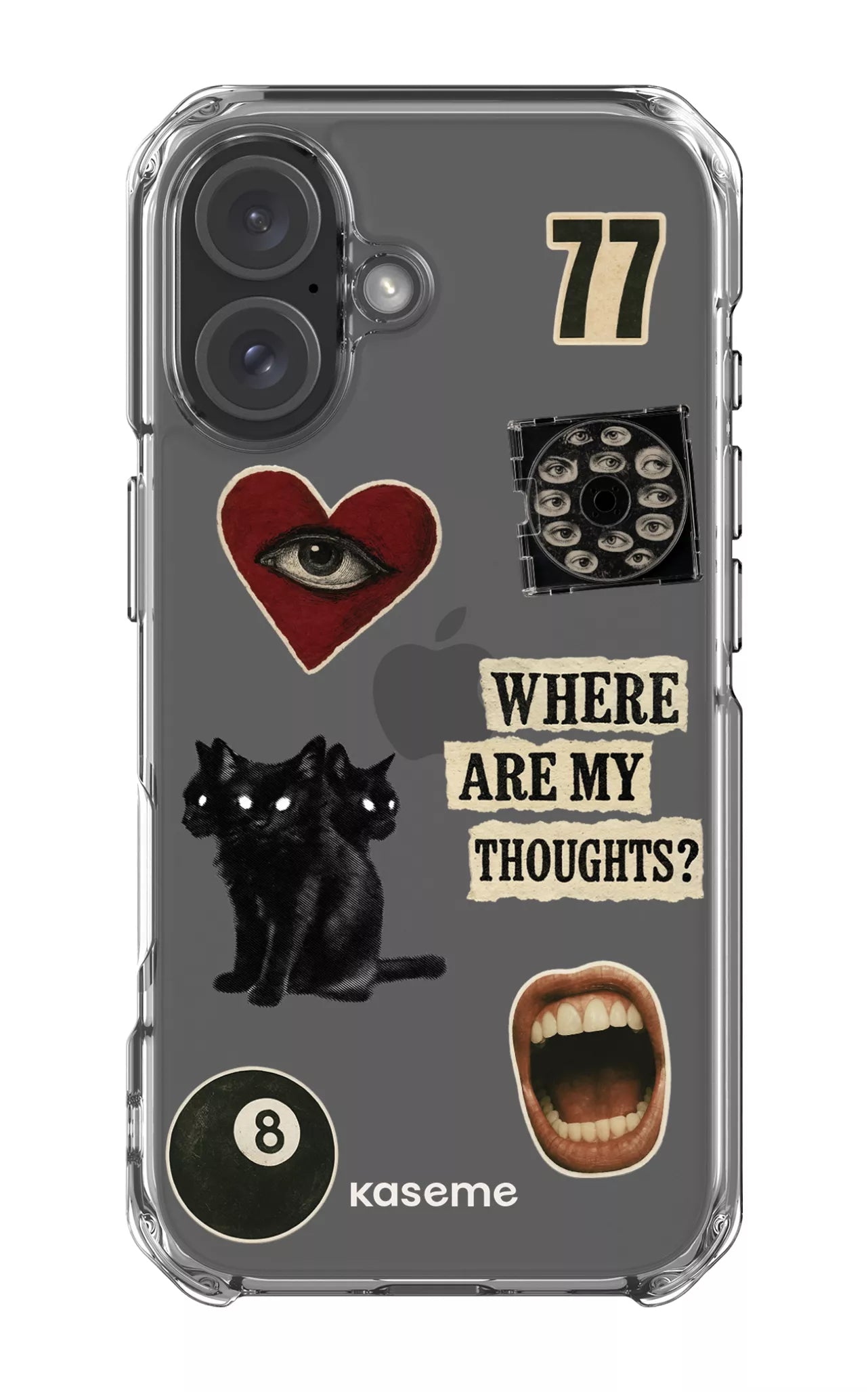 iPhone 16 Clear Case Noise Clear Case -