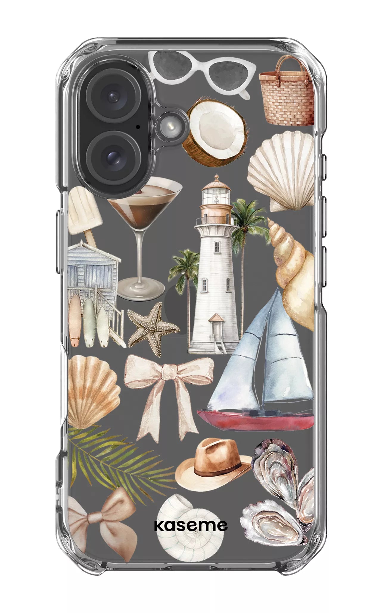 iPhone 16 Clear Case Riviera Clear Case -