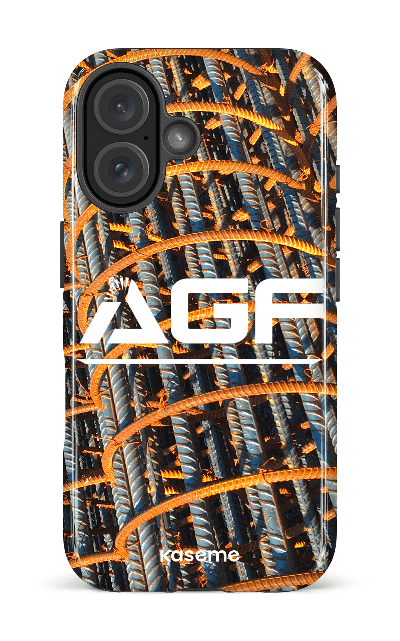 iPhone 16 Impact Case AGF Acier -