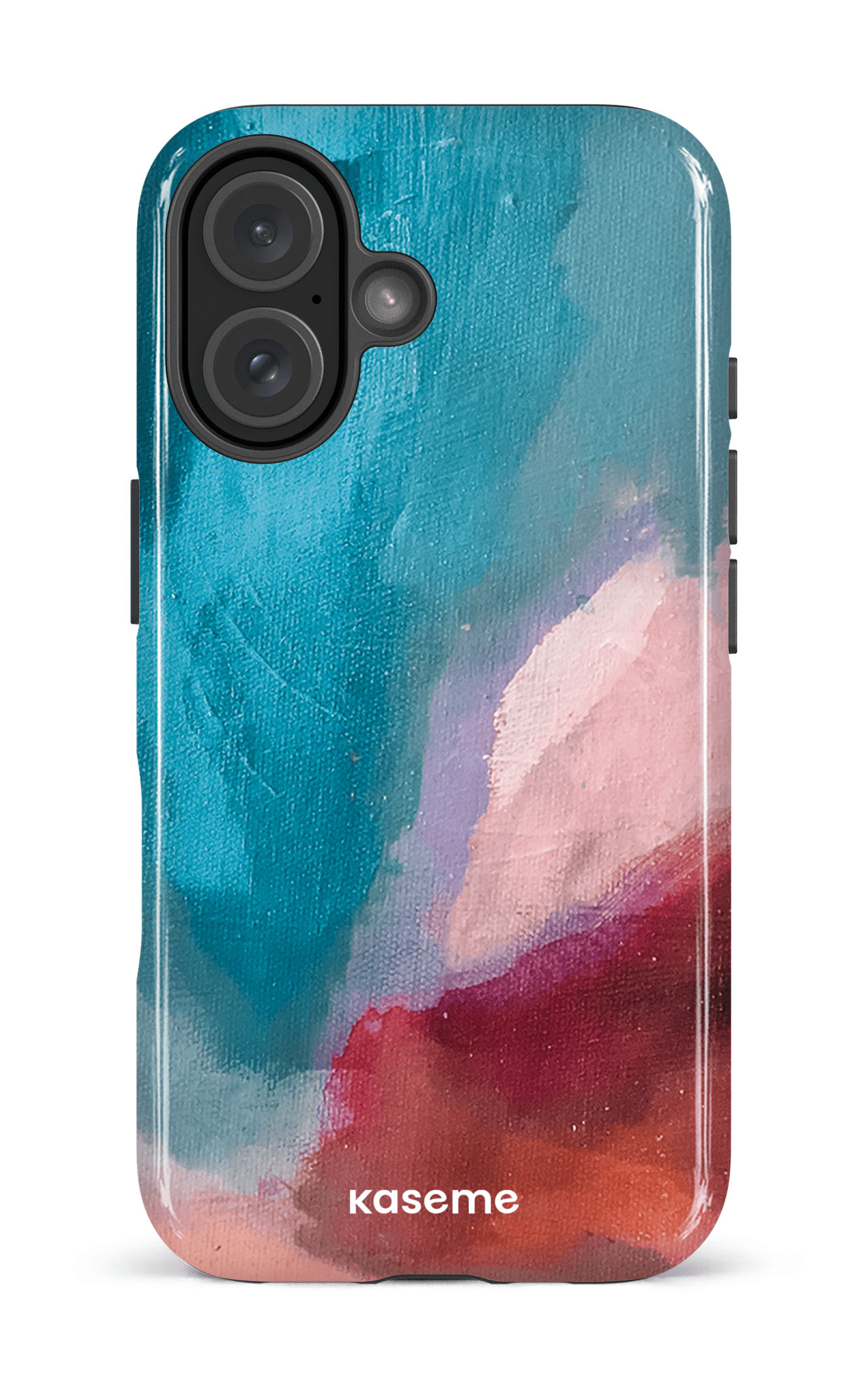 iPhone 16 Impact Case Aqua -