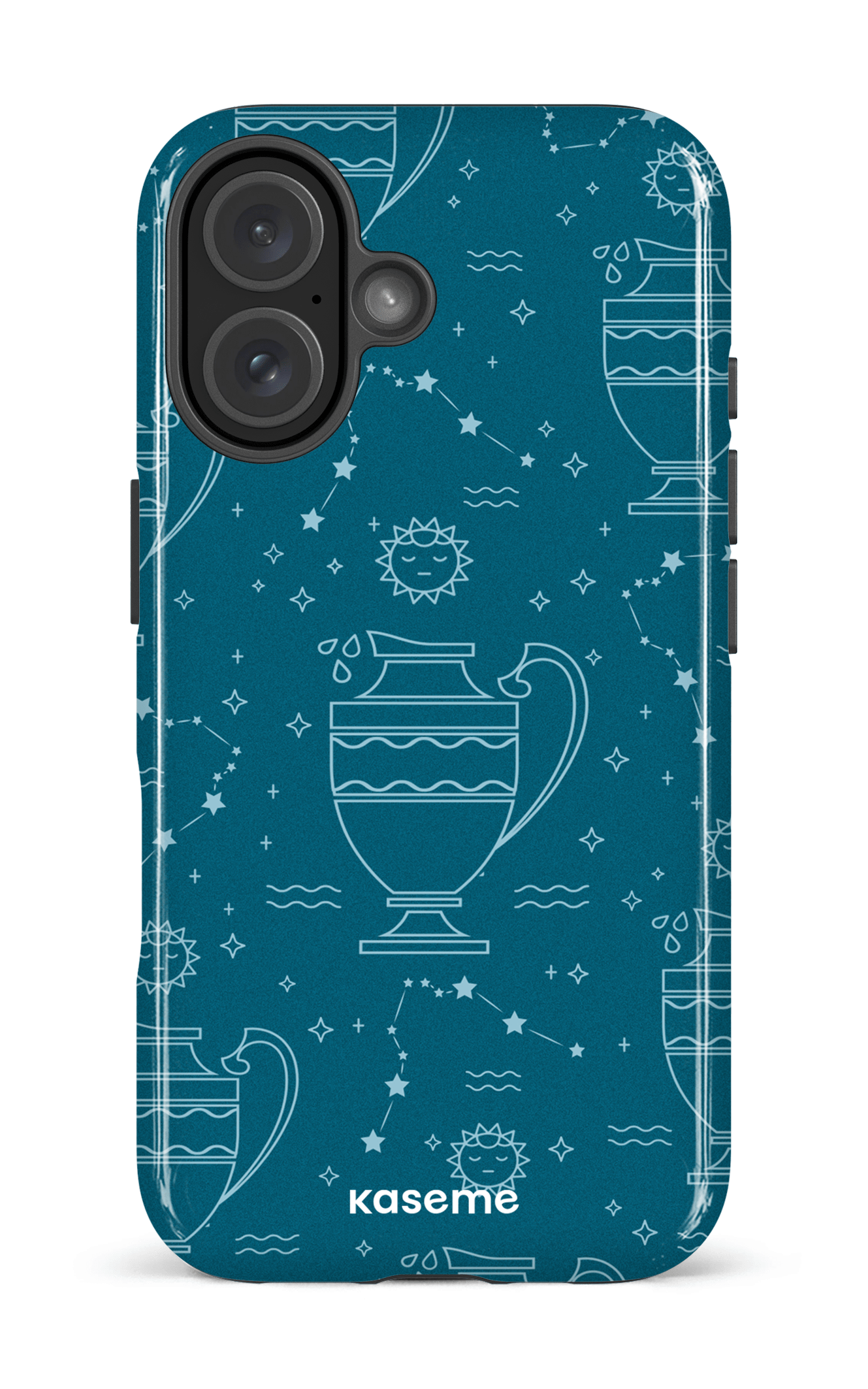 iPhone 16 Impact Case Aquarius -