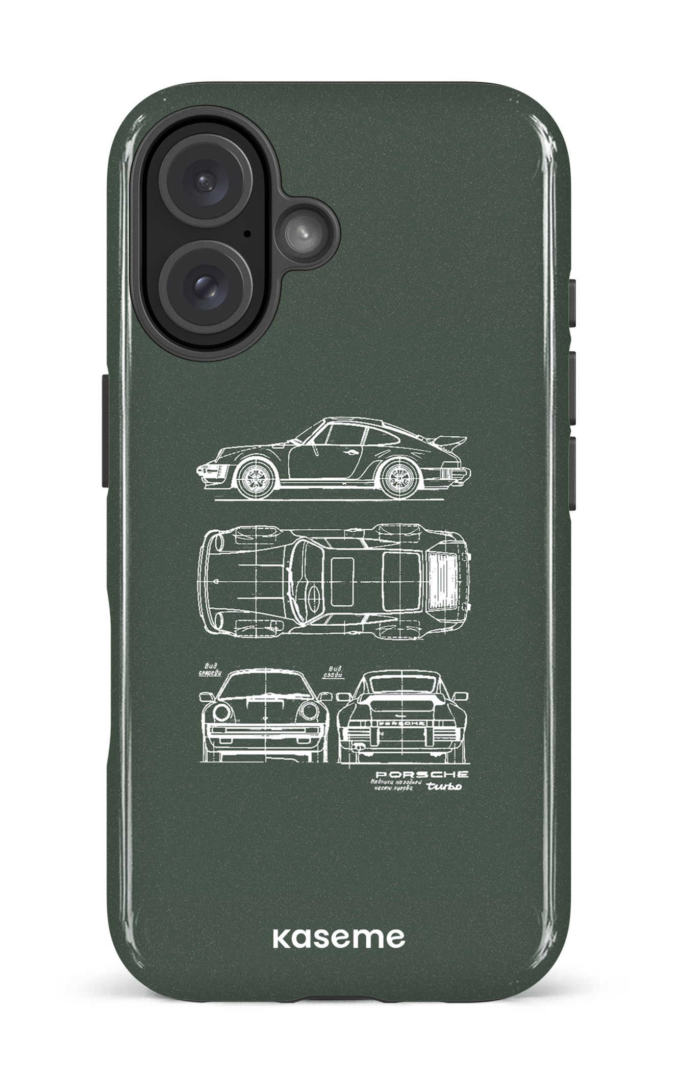 iPhone 16 Impact Case Beat The Traffic Green -