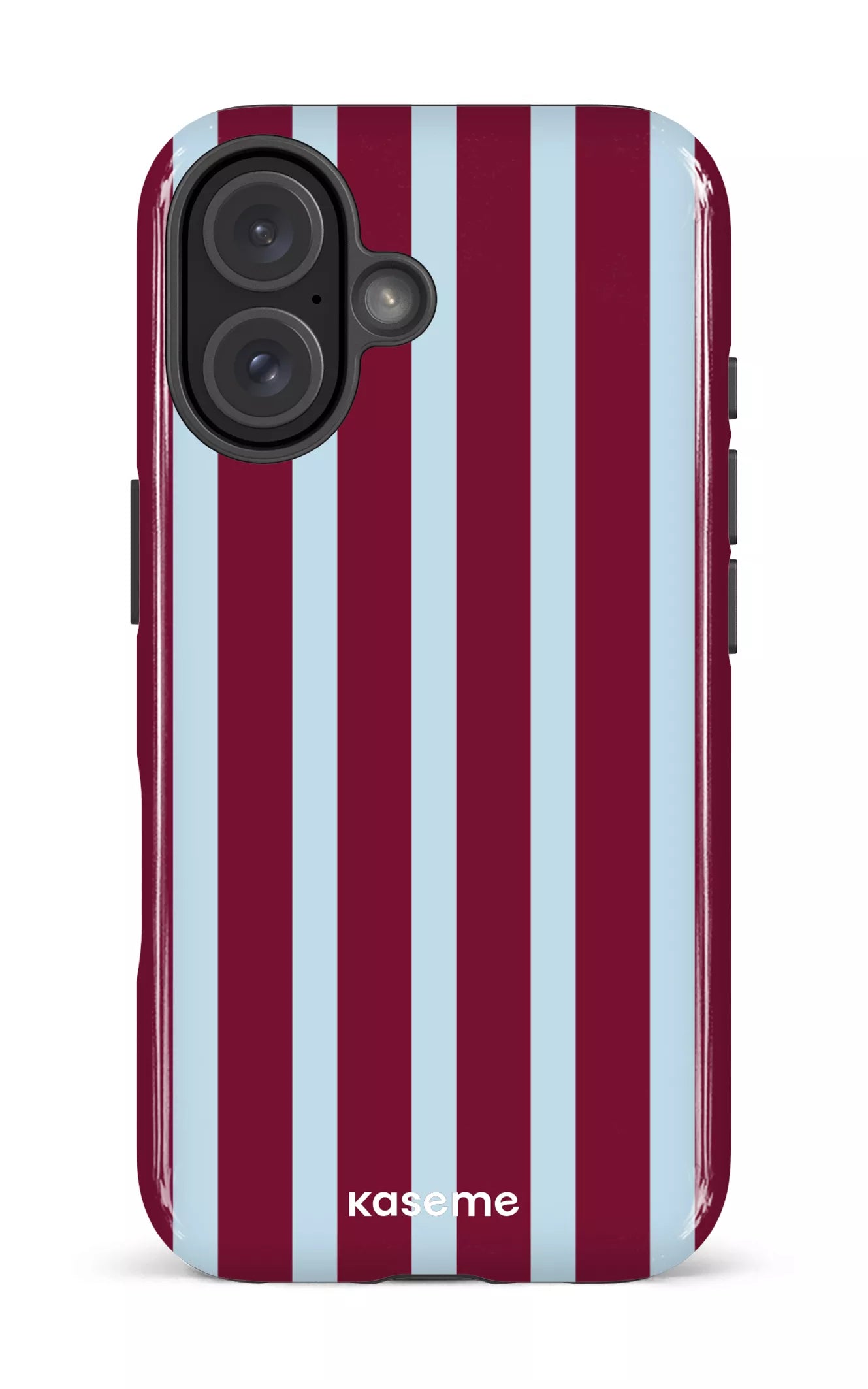 iPhone 16 Impact Case Berry Lane Burgundy -