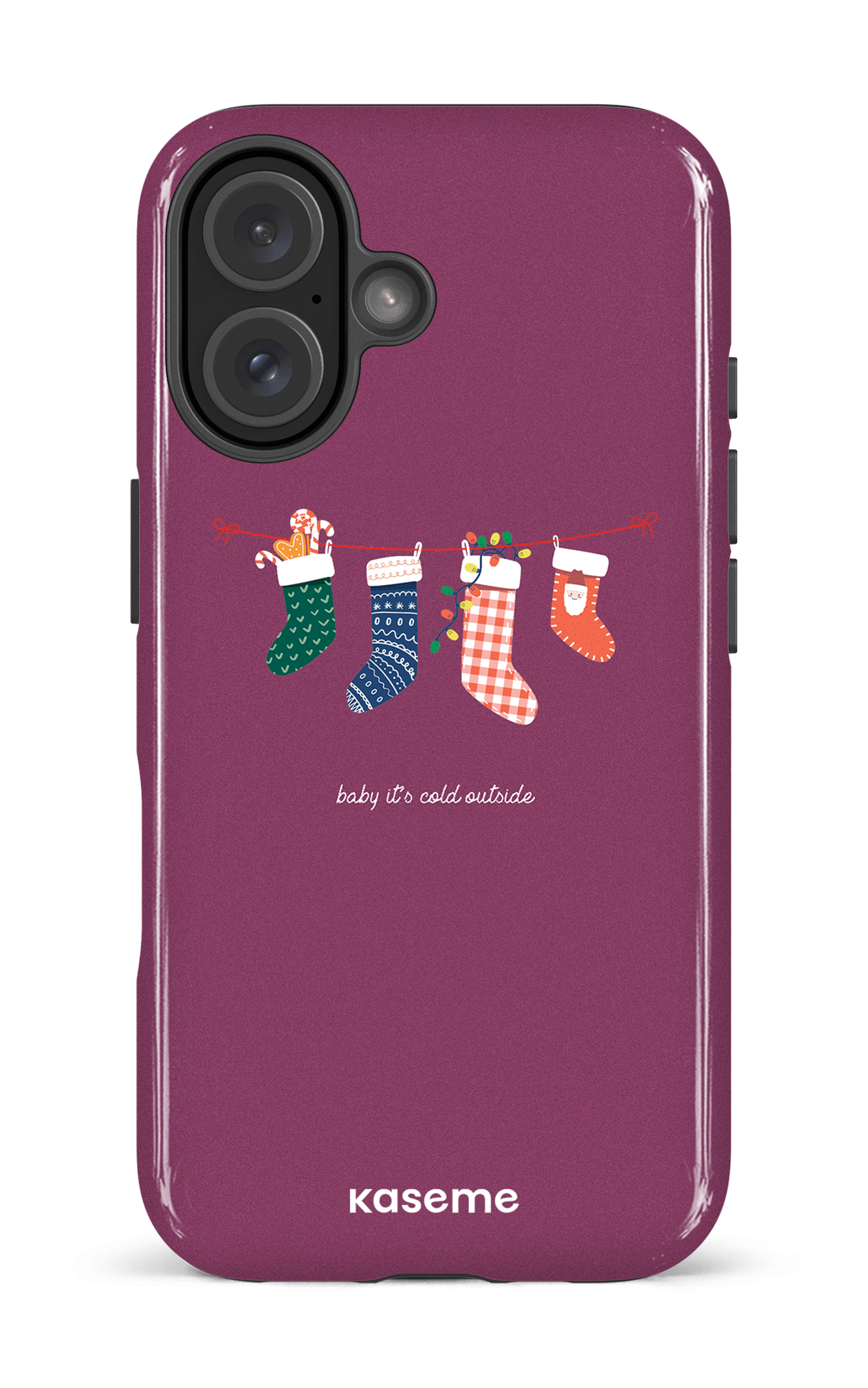 iPhone 16 Impact Case Blessings Purple -