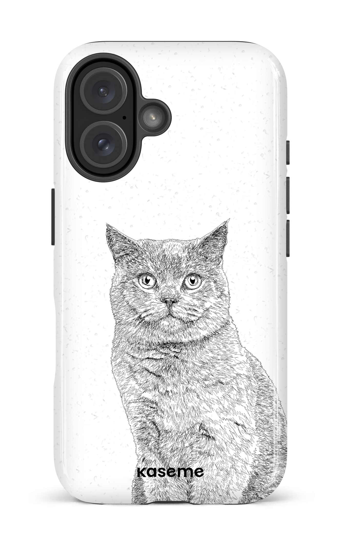 iPhone 16 Impact Case British Short Hair -