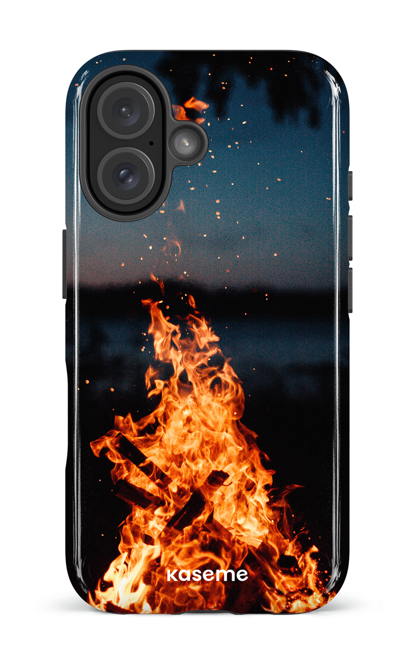 iPhone 16 Impact Case Camp Fire -