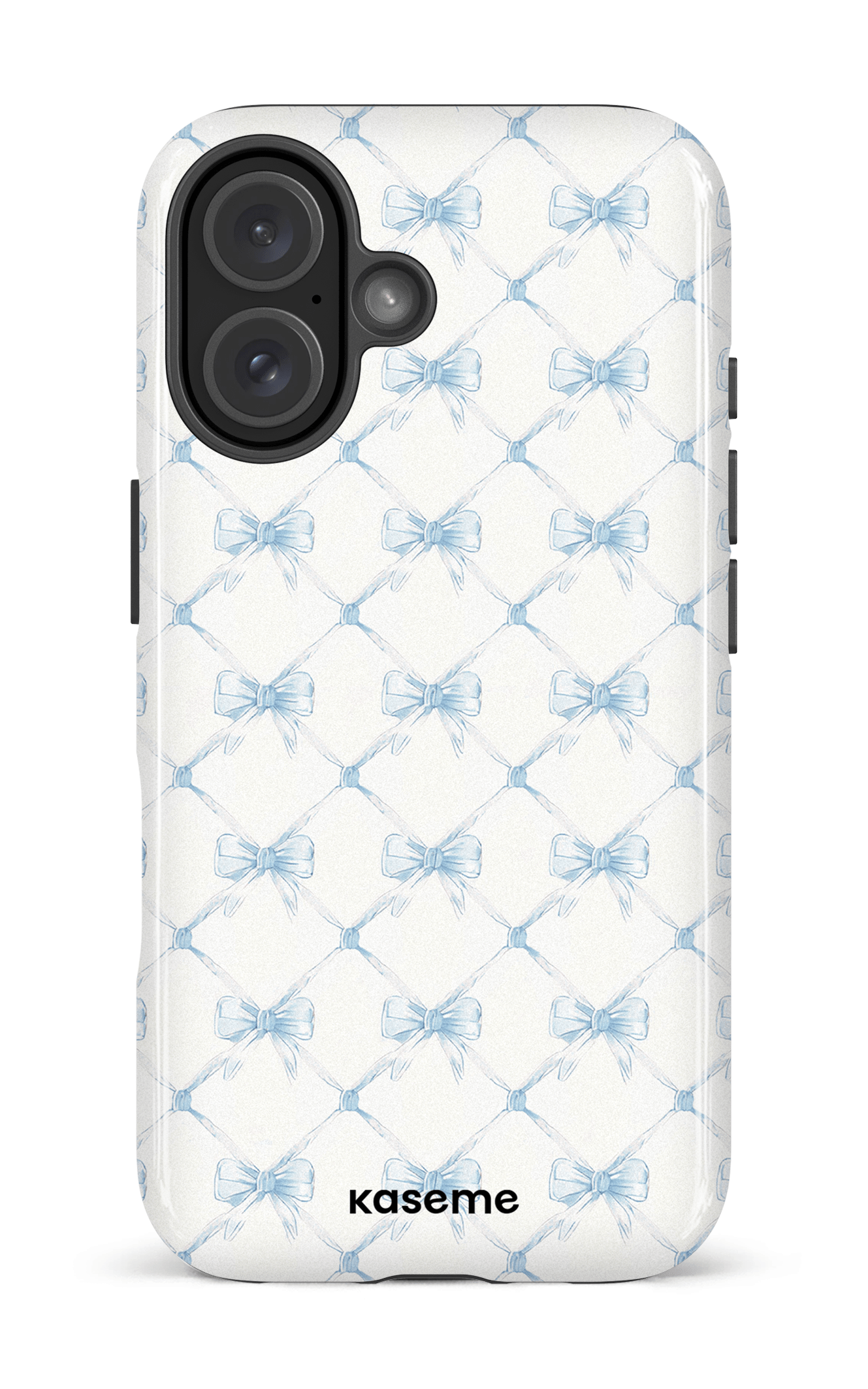 iPhone 16 Impact Case Coquette Blue -