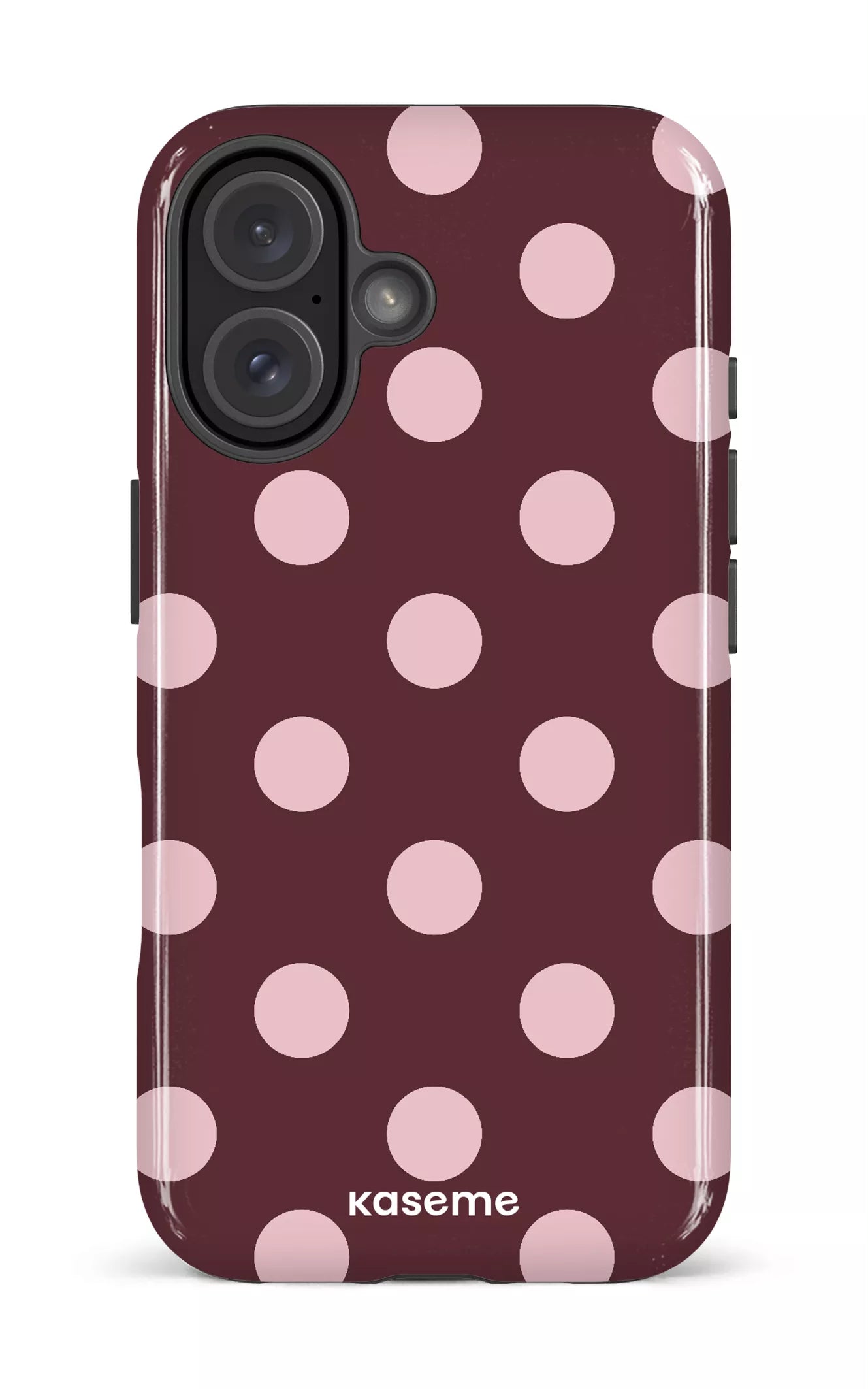 iPhone 16 Impact Case Couture Burgundy -