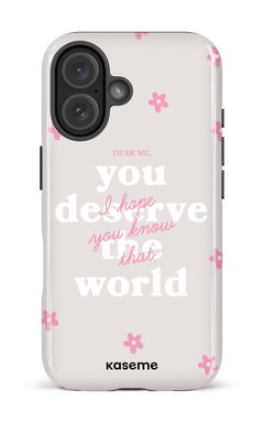 iPhone 16 Impact Case Dear Me Pink -