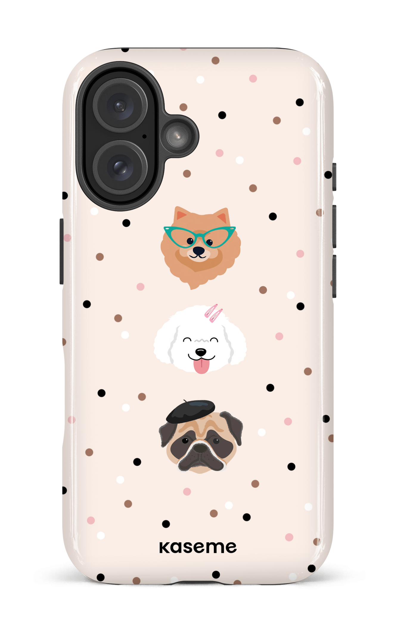 iPhone 16 Impact Case Dog lover -