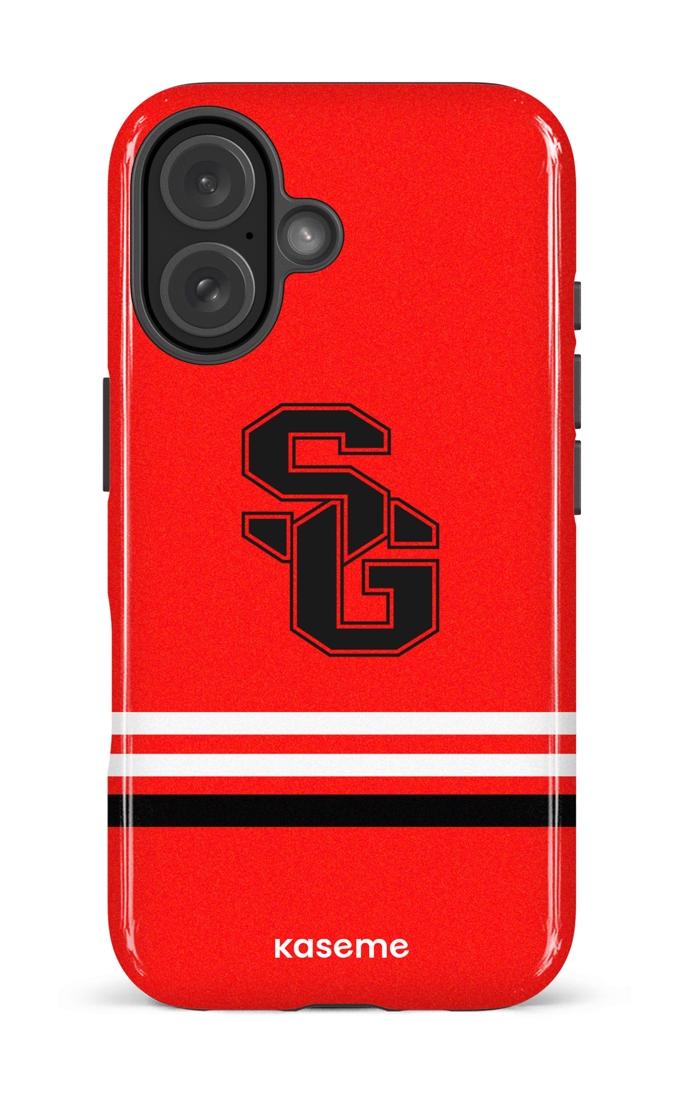 iPhone 16 Impact Case Dragons PSG Rouge -