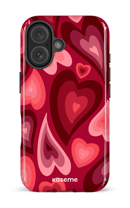 iPhone 16 Impact Case Dulce red -