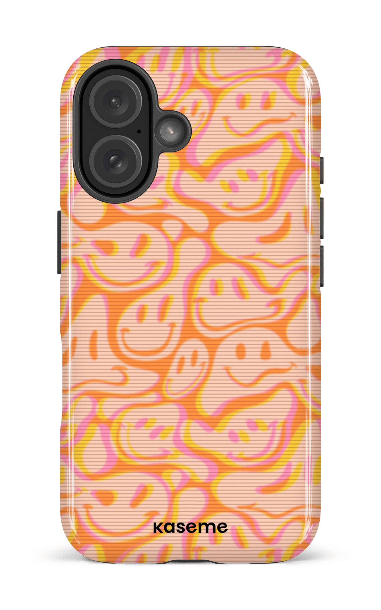 iPhone 16 Impact Case Dystopia orange -